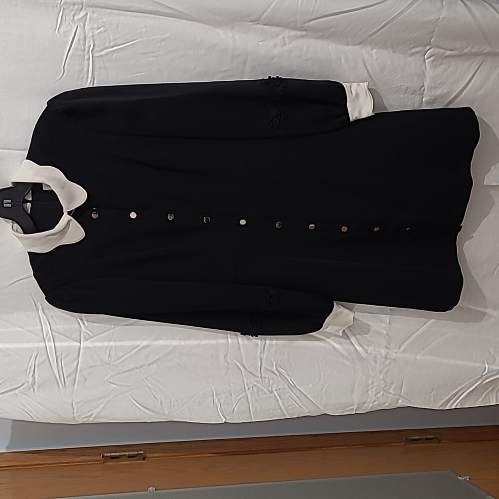 Women's Damsel In A Dress Black and White Dress Size UK 8 US 4